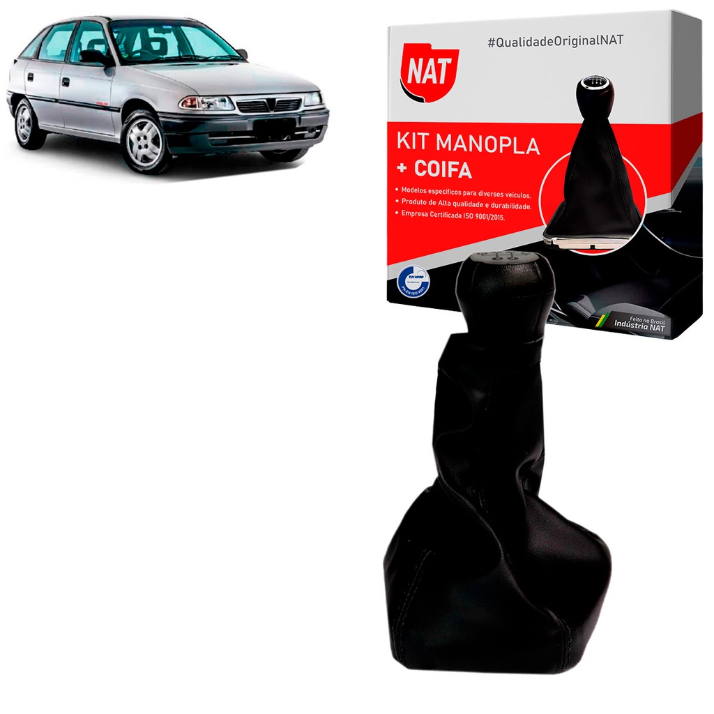Manopla + Coifa Chevrolet Astra 1995 Até 1996 - 5 Marchas em Oferta na Shopee