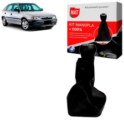Manopla + Coifa Chevrolet Astra 1995 Até 1996 - 5 Marchas