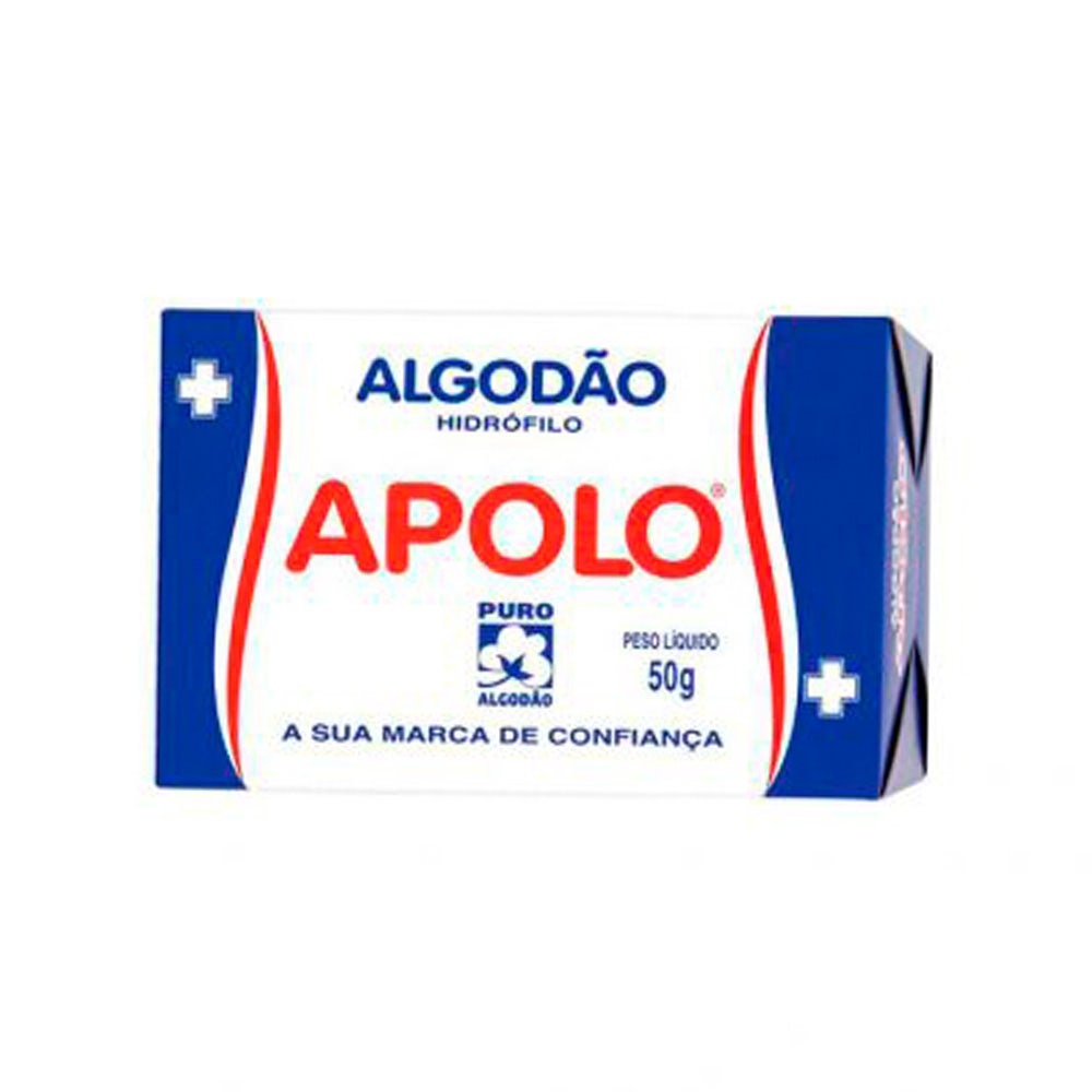Algodão Apolo Caixa 50g - Beauty