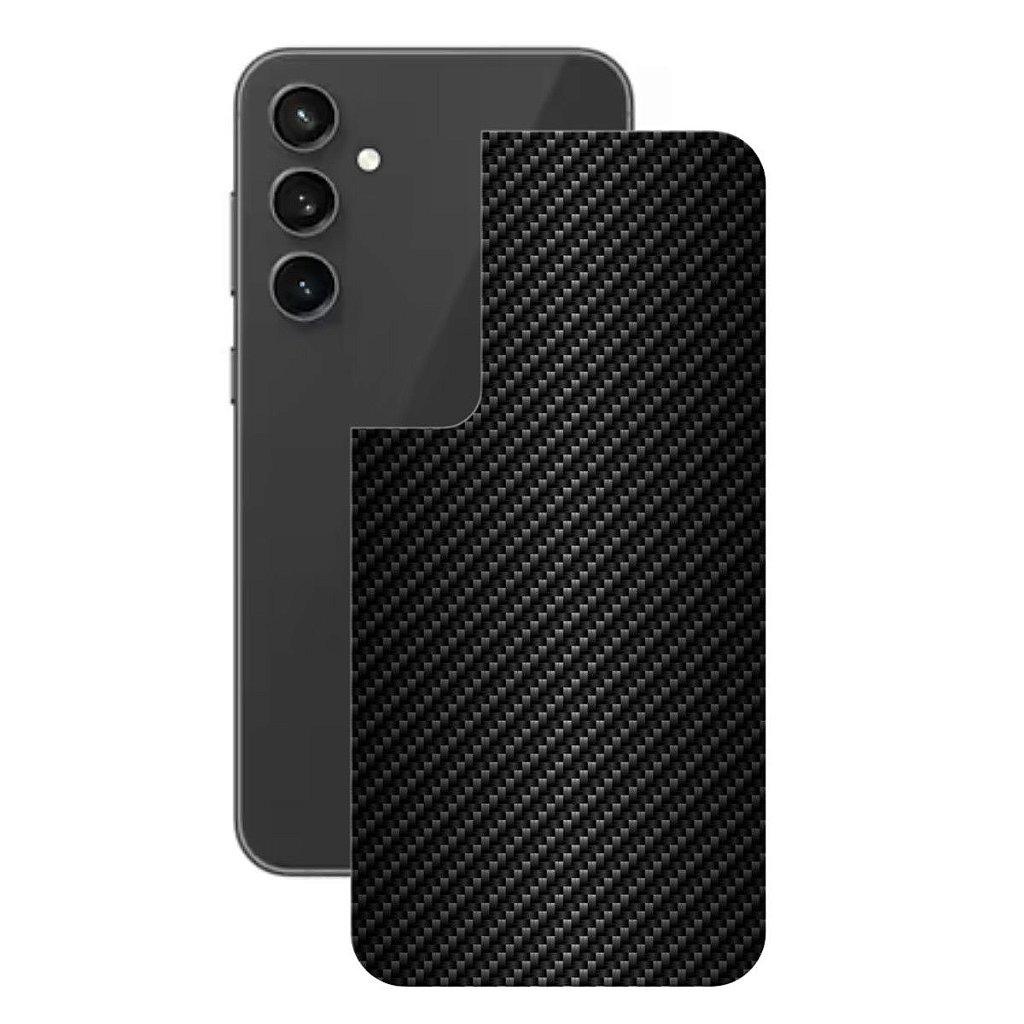 Película para Samsung Galaxy S23 FE - Traseira de Fibra de Carbono Preta - Gshield