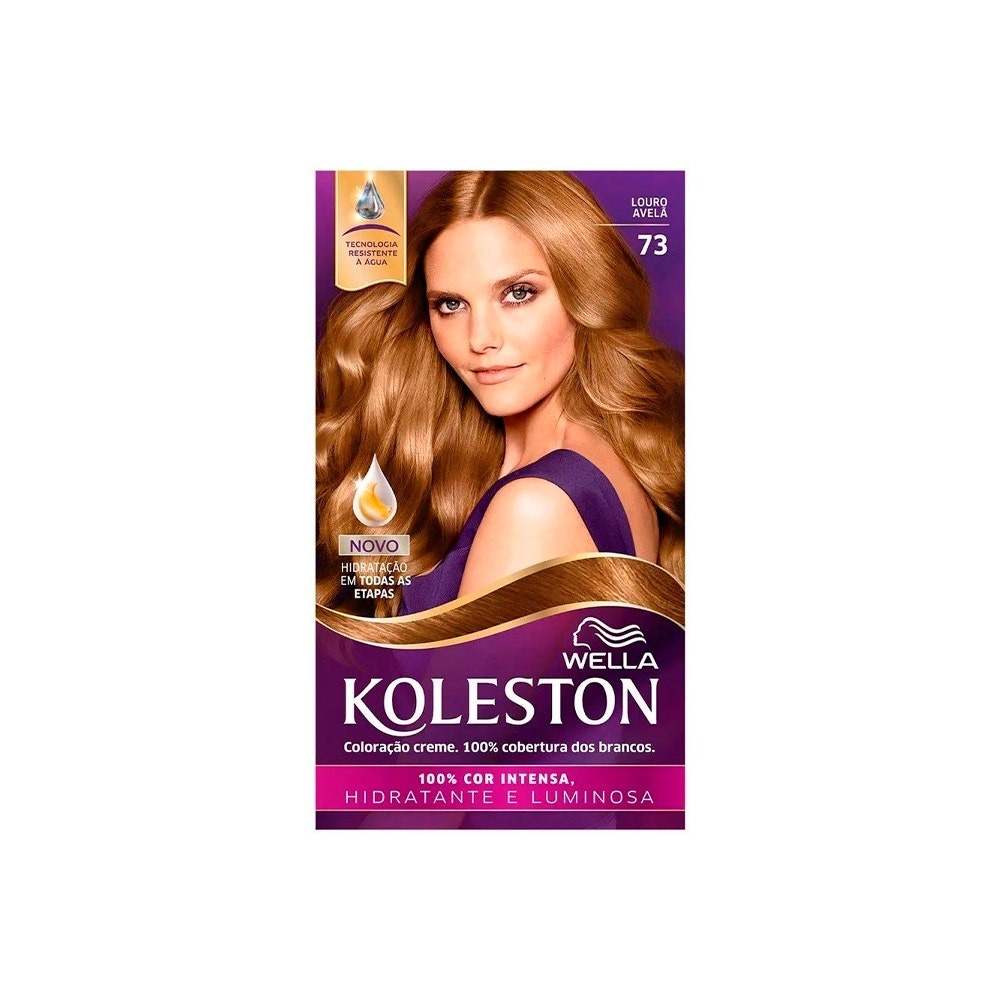 Tintura Koleston 7.3 Louro Avela em Oferta na Shopee