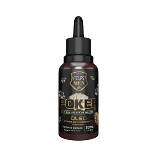 Óleo Capilar Felps Profissional Men Poker Barba E Cabelo 30ml em Oferta na Shopee