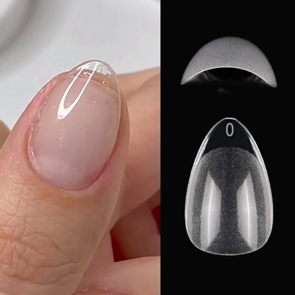 120pcs XXS Super Amêndoa Curta Capa Completa De Esculpida Dicas De Unhas Em Gel Macio Prensa Falsas Feitas À Medida Pa