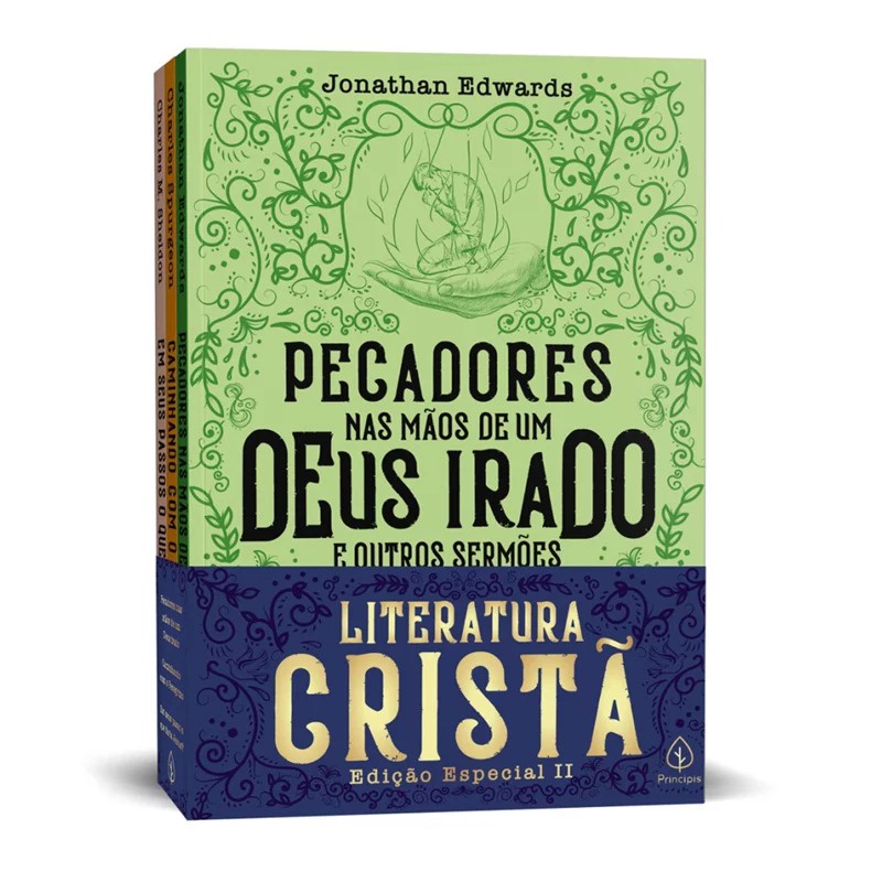 Kit Em Seus Passos o que Faria Jesus|Caminhando com o Peregrino|Pecadores nas Mãos de um Deus Irado - Books & Magazines