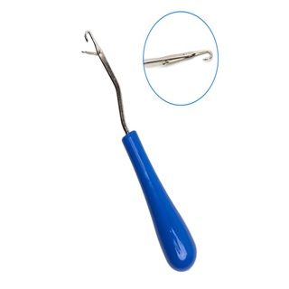 Agulha Smirna Acabamentos Croche Tapecaria Gancho Trava em Oferta na Shopee