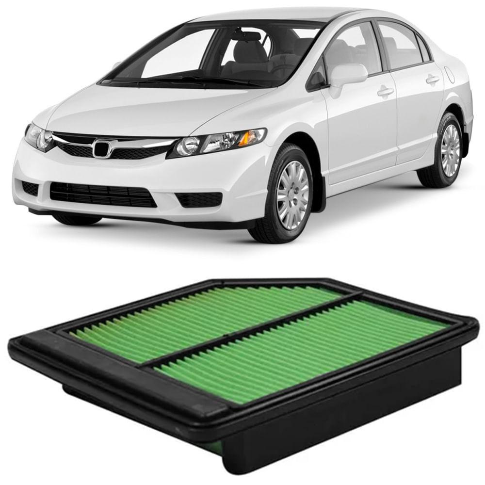Filtro Ar Honda Civic 1.8 16V 2007 a 2012 MAHLE LX1645 em Oferta na Shopee