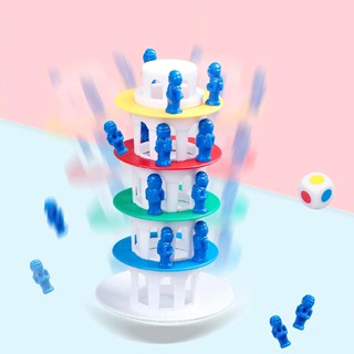 Torre Maluca Brinquedo Infantil De Equilibrio Jogo Educativo Para Pais E Filhos Pedagogico Desafio Estimula Coordenacao Interacao - Art Brink
