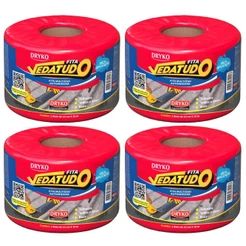 Fita Asfáltica Vedatudo 10 cm X 10 m 4 Unidades DRYKO
