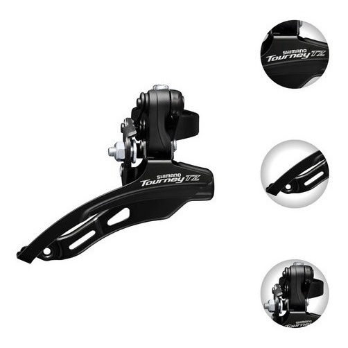 Câmbio Dianteiro Shimano Tourney Fd-tz500 - 31.8mm