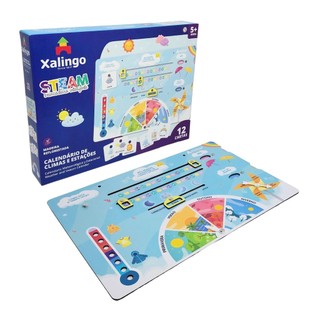 Steam Quadro de Clima e Estações Educativo - Xalingo - 5 Anos