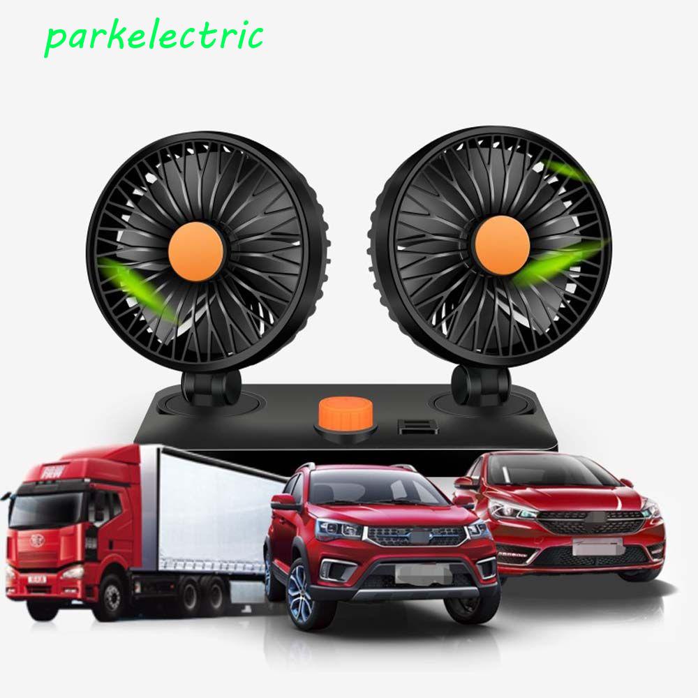 Ventilador De Ar Condicionado PARKELECTRIC Carro Multi-Funcional Ajustável USB Acessórios Interiores Home Mesa