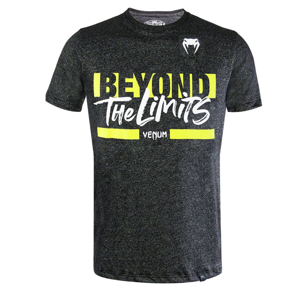 Camiseta Venum Beyond The Limits Cinza Escuro - Men Clothes