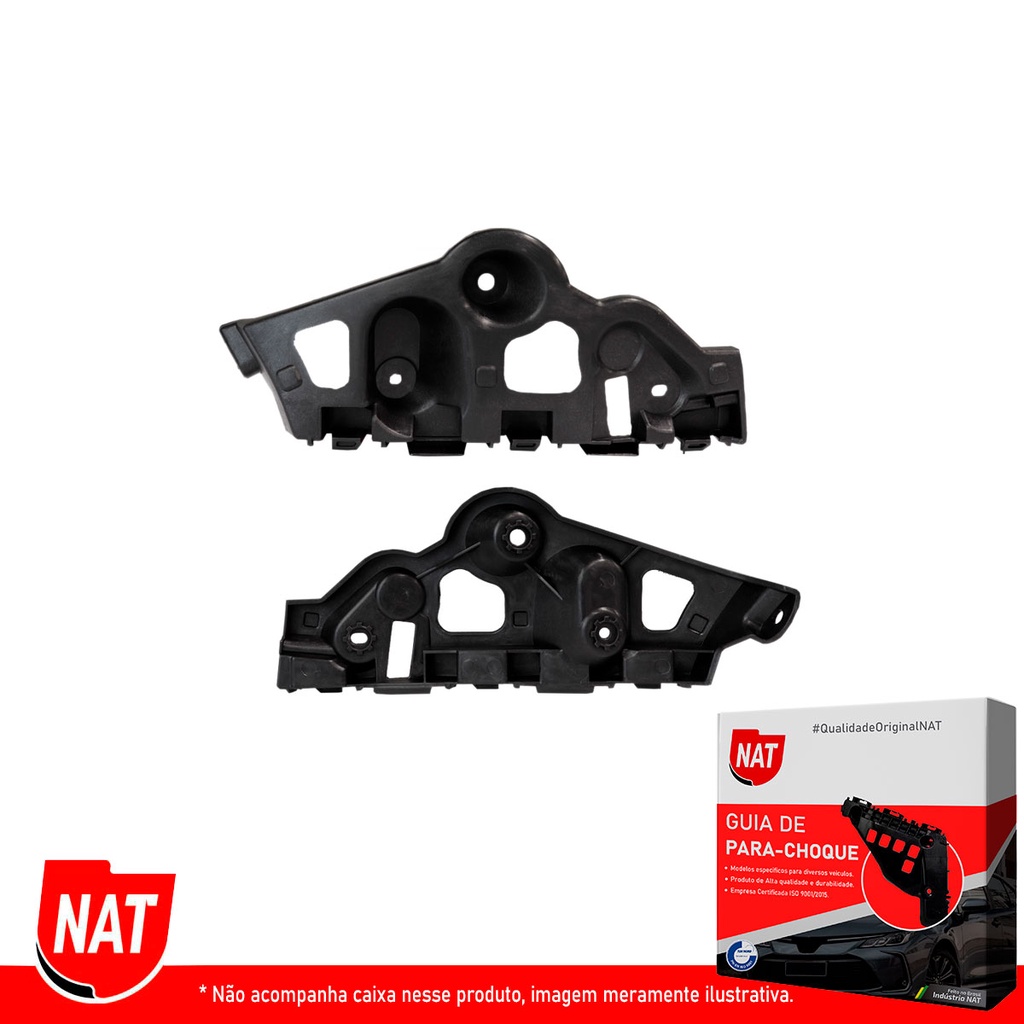 Suporte Guia Parachoque Sandero 2015 Até 2022 Traseiro em Oferta na Shopee