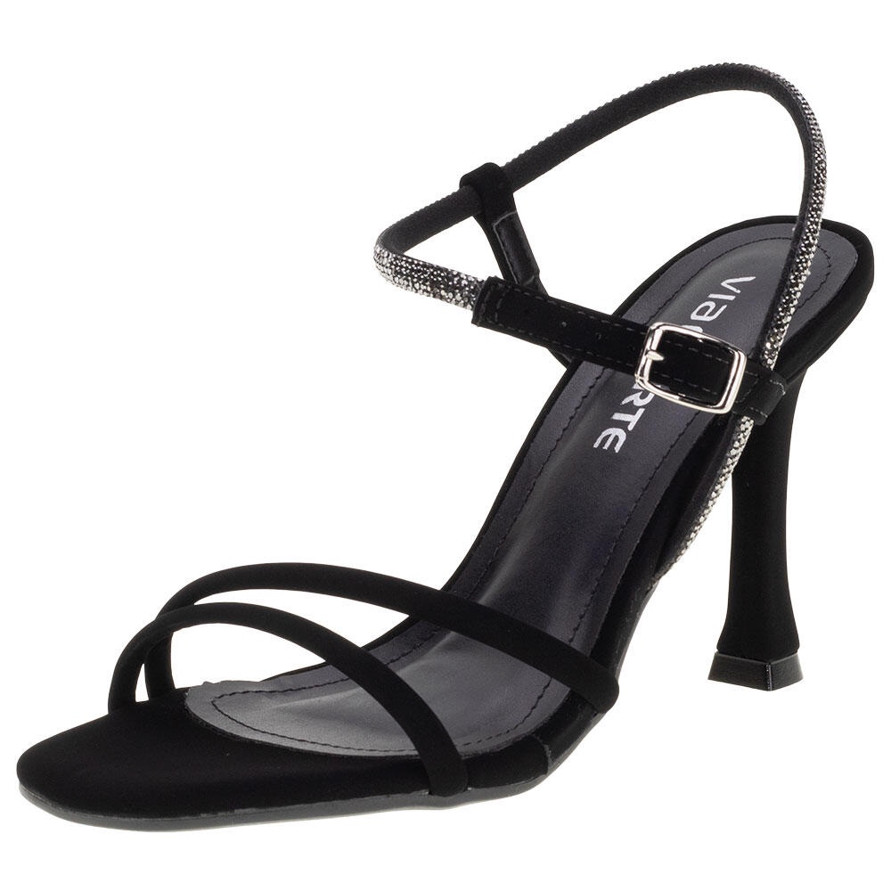 Sandália Feminina Salto Taça Via Marte - 2320203 em Oferta na Shopee