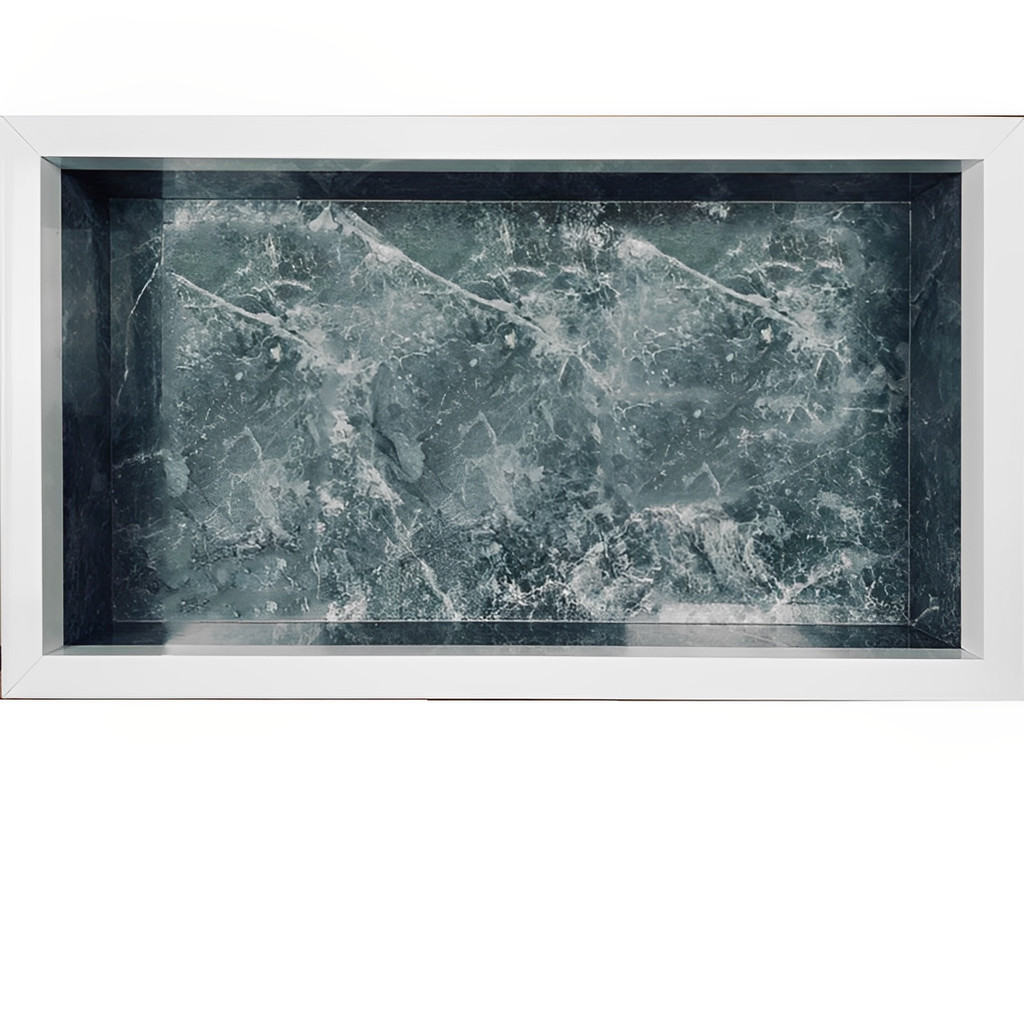 Nicho De Porcelanato Cinza Alicante Polido 60x32cm Lomina