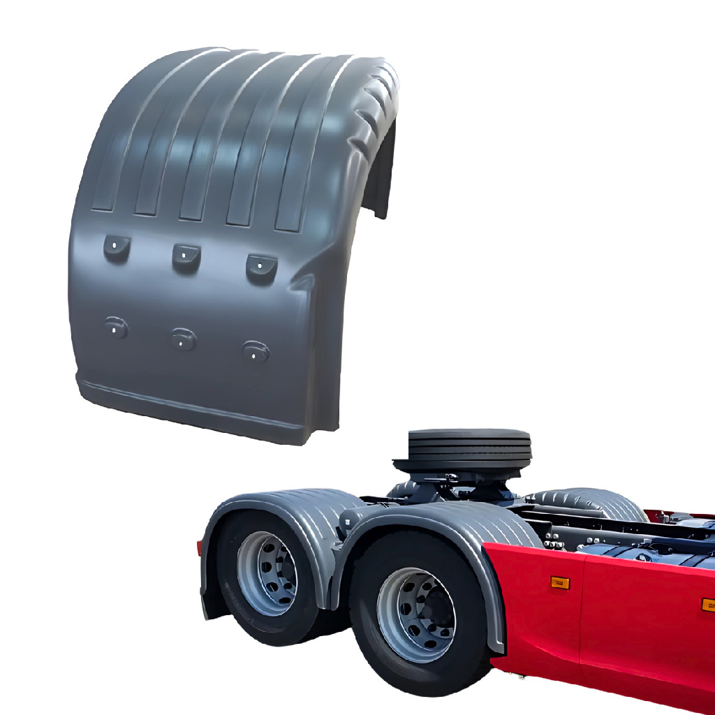 Paralama Traseiro Inteiro Compatível Scania Série 4 5 Ntg S