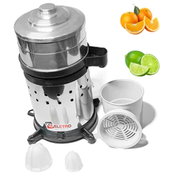 Espremedor Extrator Industrial em Inox Laranja Sucos Frutas Bivolt Cozinhas Bares e Restaurantes