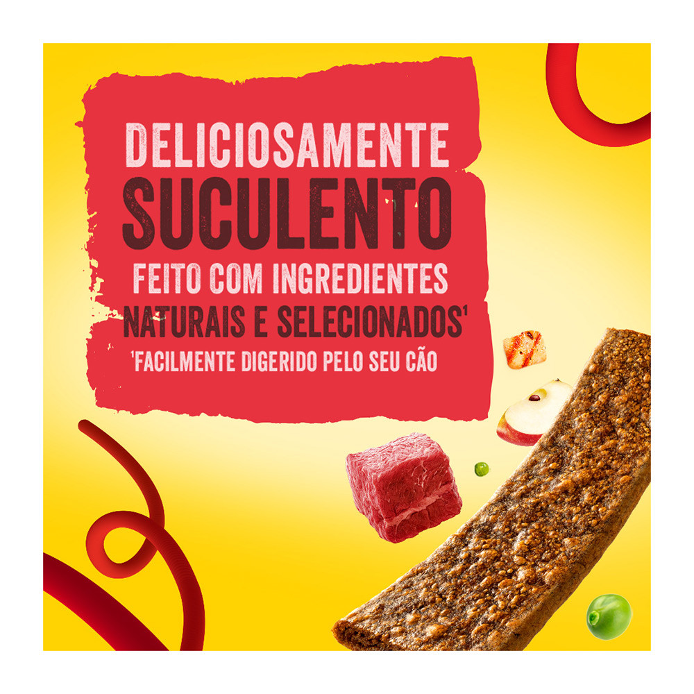 Detalhes do Bifinho Keldog Criadores Mini Para Cães Sabor Carne 500g