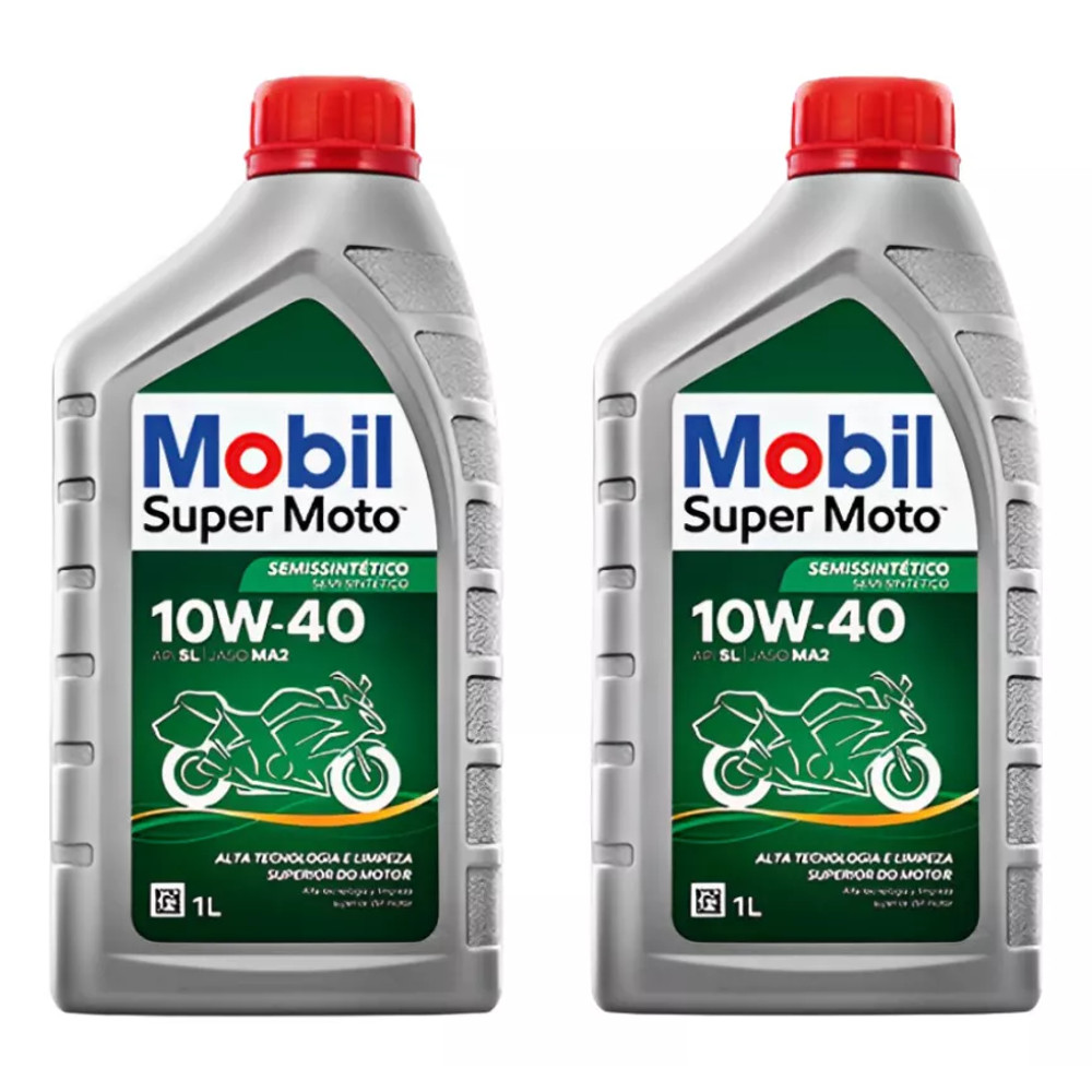 KIT 2 OLEO MOBIL 4T MX 10W40 SEMI SINTETICO em Oferta na Shopee