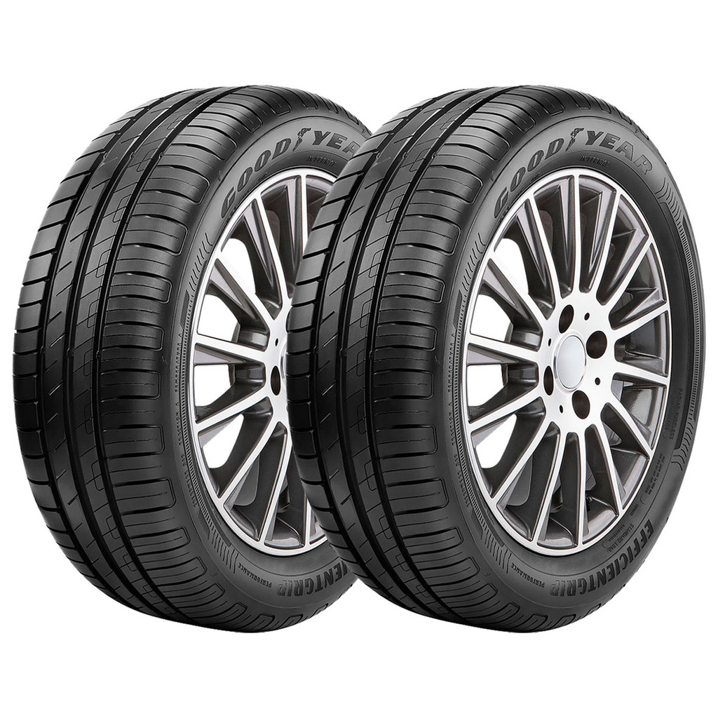 Kit 2 Pneus Goodyear 195/55R15 85H Efficientgrip Performance em Oferta na Shopee
