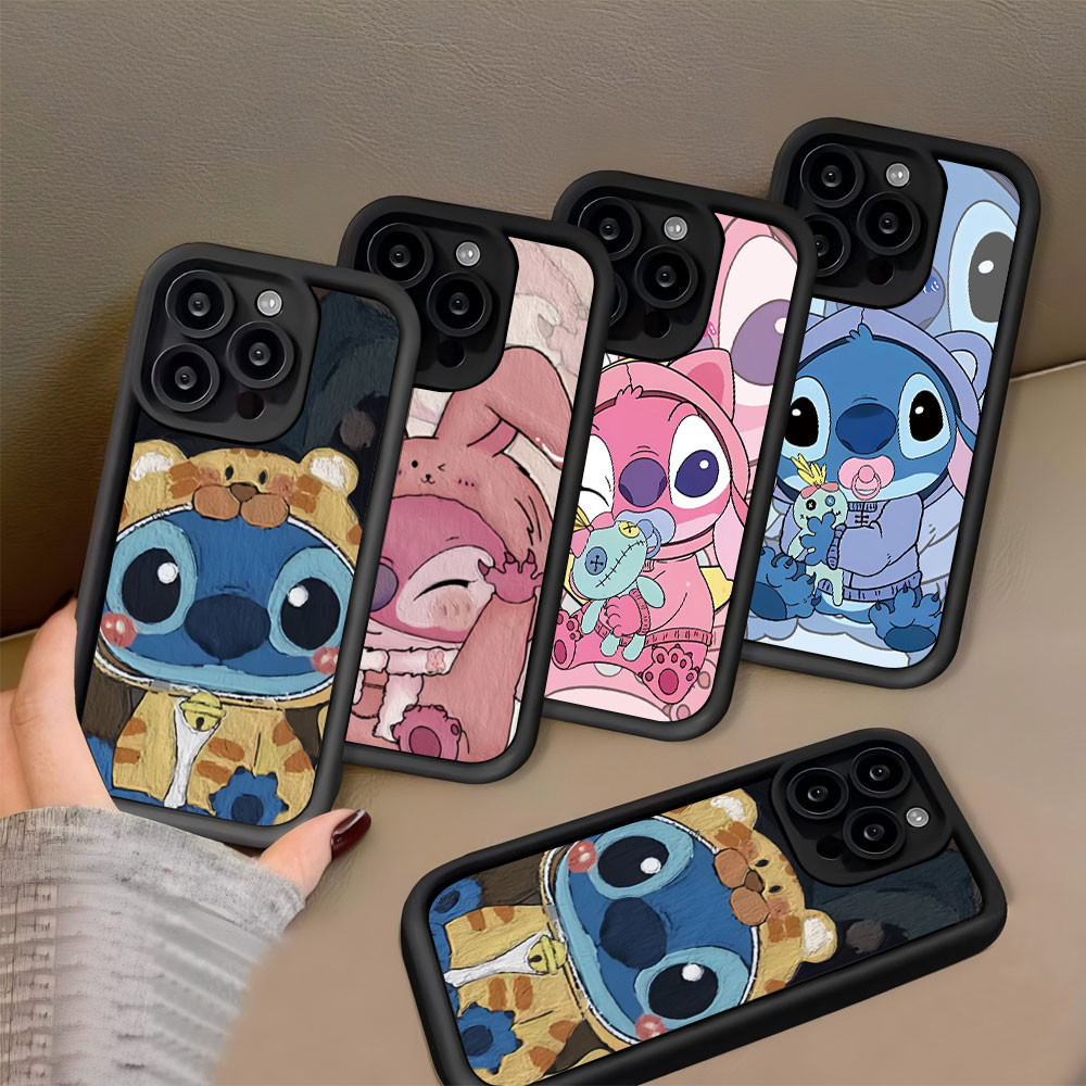 Capinha Capa Samsung S24 Ultra S24 Plus S23 S22 S21 M34 F34 A15 A14 A13 A55 A35 A54 S23FE Stitch Capa Para