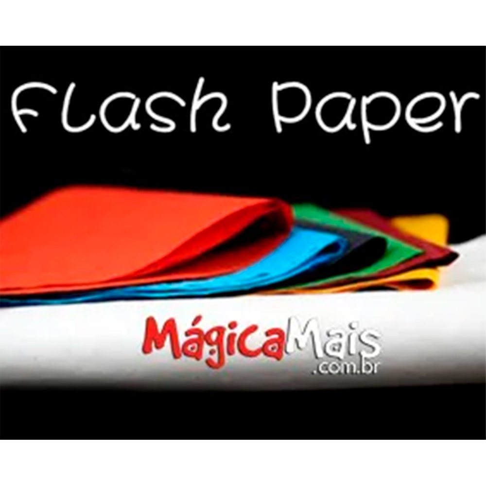 Papel Flash Cores Variadas Alta Qualidade M4