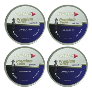 4x Chumbinho/Munição 4.5mm 250un Rifle Pointed 9.72gr em Oferta na Shopee