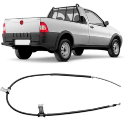 Cabo Freio Fiat Strada 99 A 2011 Traseiro Motorista Tuba