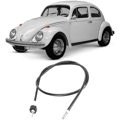 Cabo Velocímetro VW Fusca Karmann Ghia 1225mm Tuba 5150