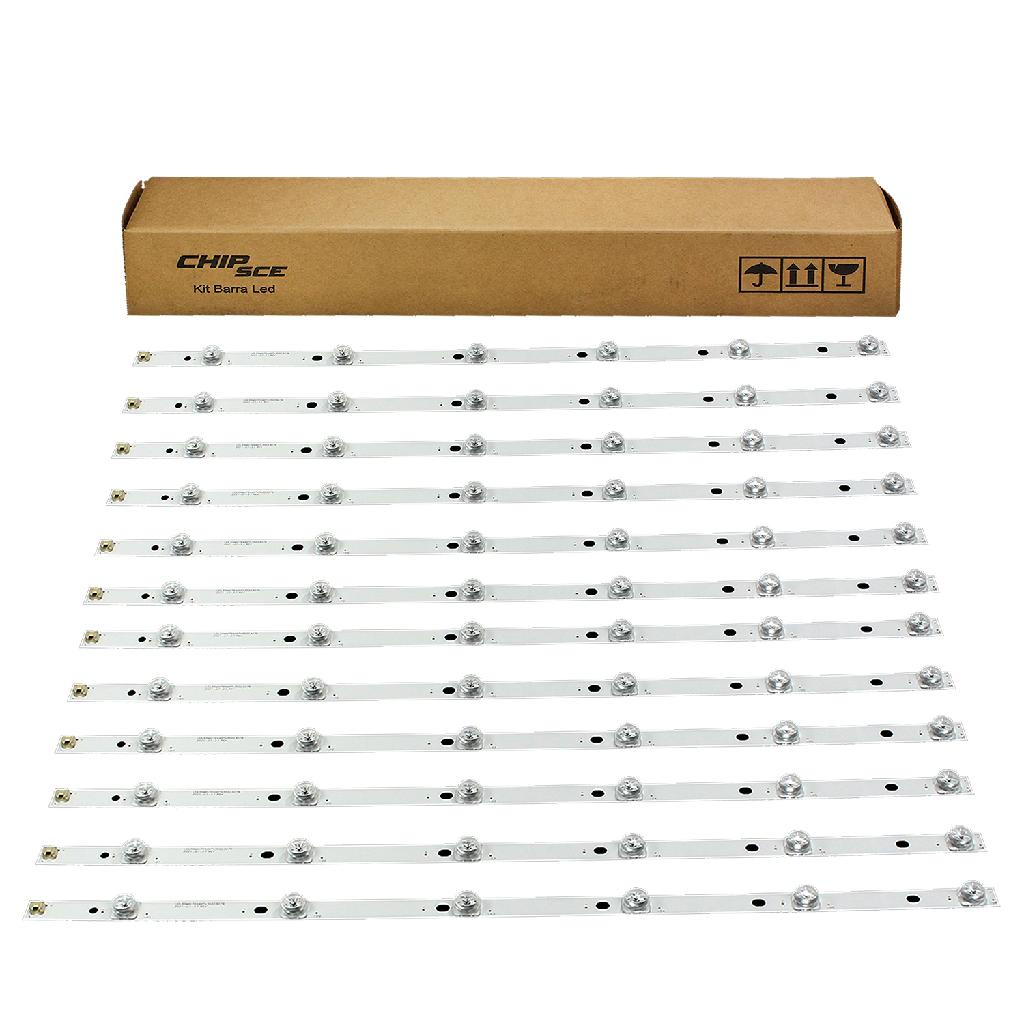 Kit Barras Led Compatível Para Tv 55k1us 55k1 c/ nota fiscal