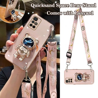 Capa Para Telefone De Revestimento De Cordão Xiaomi Redmi 10 13C 10A 12C 9 10C 12 9C 9A Astronauta De Areia Movediça em Oferta na Shopee