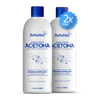 Kit 2un Removedor De Esmalte 500ML em Oferta na Shopee