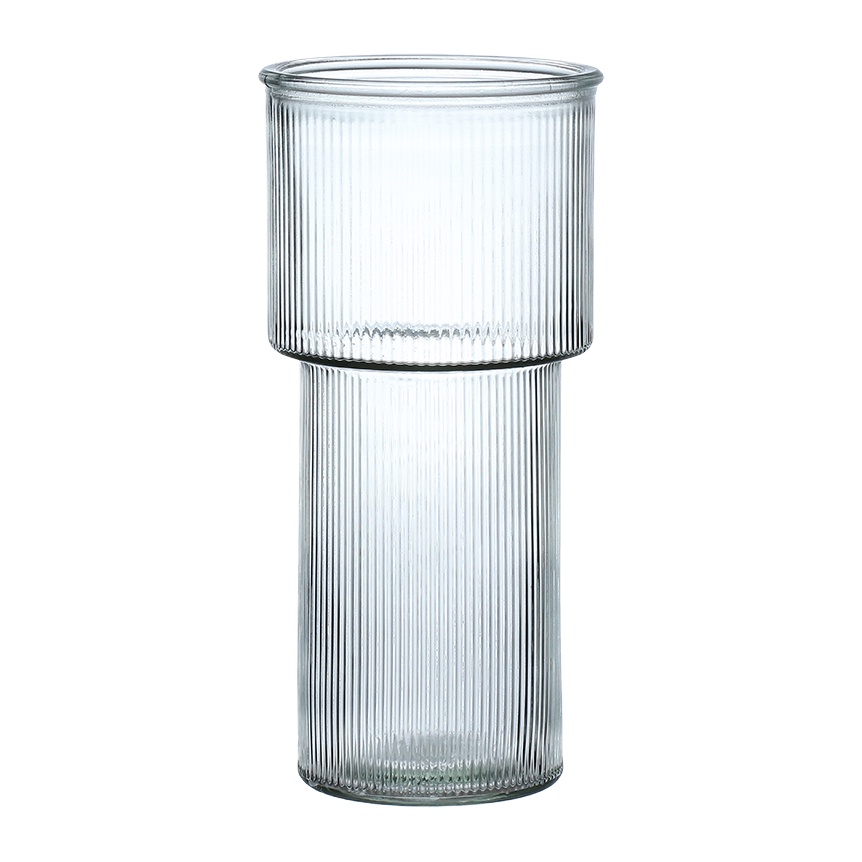 Vaso Nix em Vidro 24x11x11cm 1,4L - Hauskraft