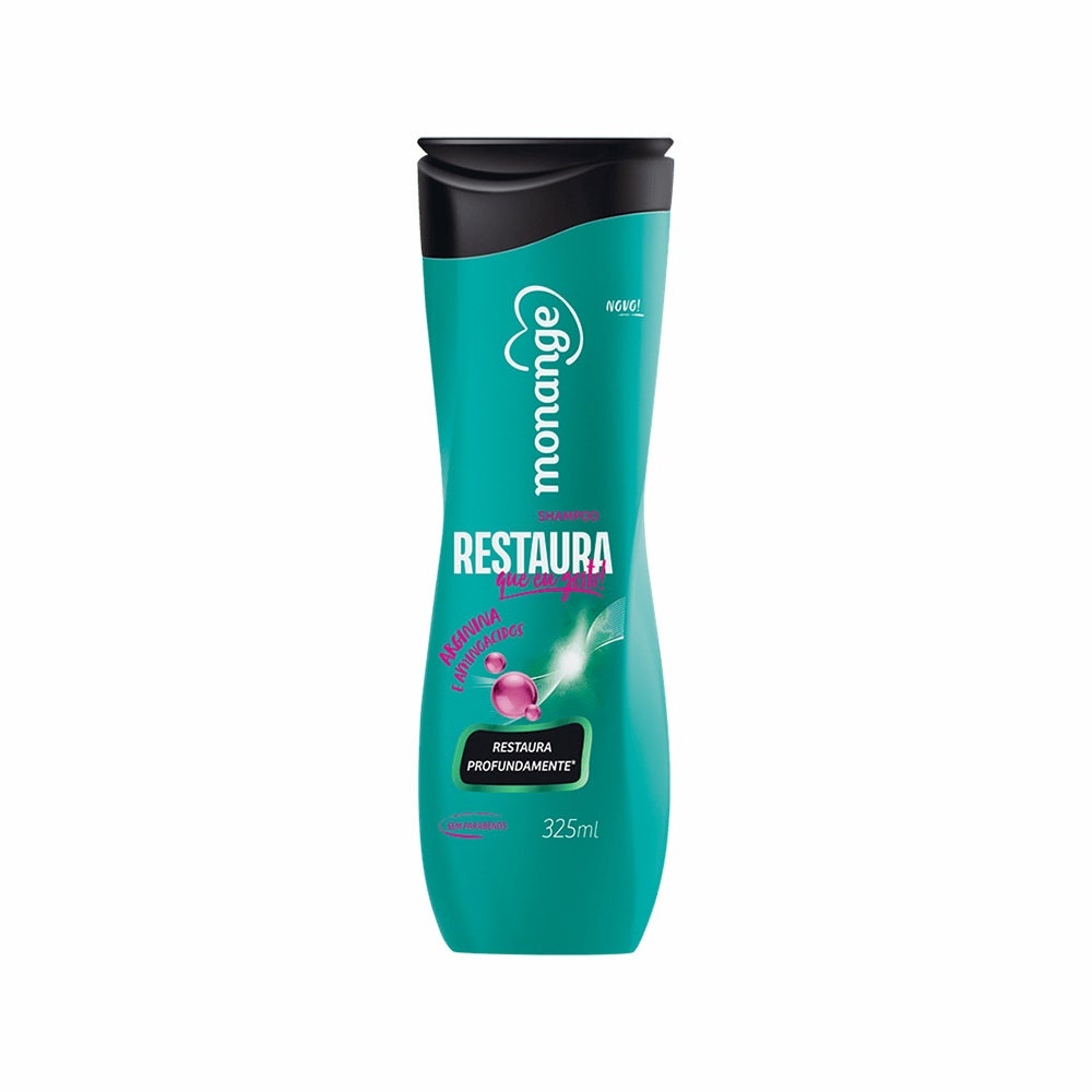 Shampoo Monange Restaura Que Gosto 325Ml - Beauty