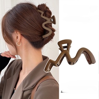 Grande Acrílico Relâmpago Feminino Garotas Garras De Cabelo Grampos Acessório