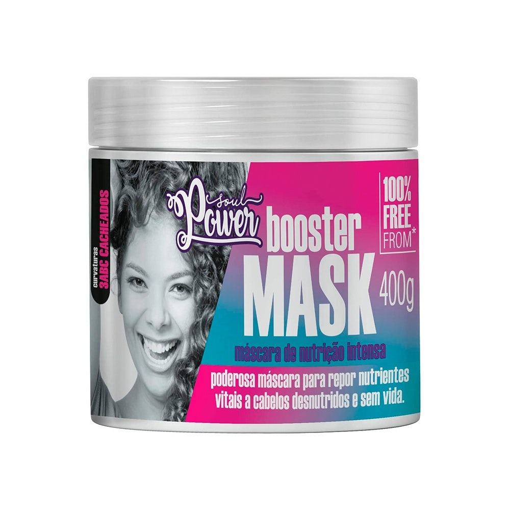 Máscara De Tratamento Soul Power Nutrição Intensa Booster Mask 400g em Oferta na Shopee