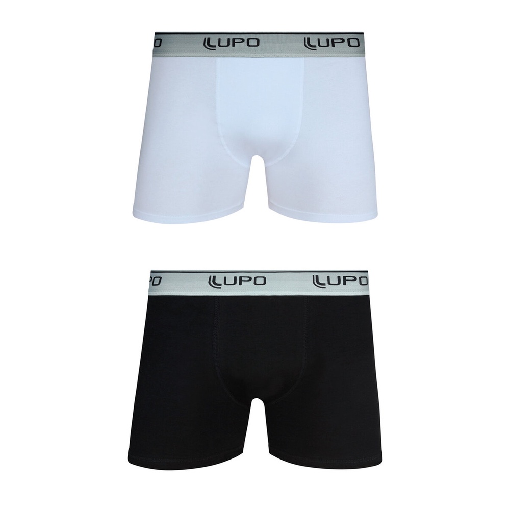 Kit com 2 Cuecas Boxer Lupo 784-088 - Men Clothes