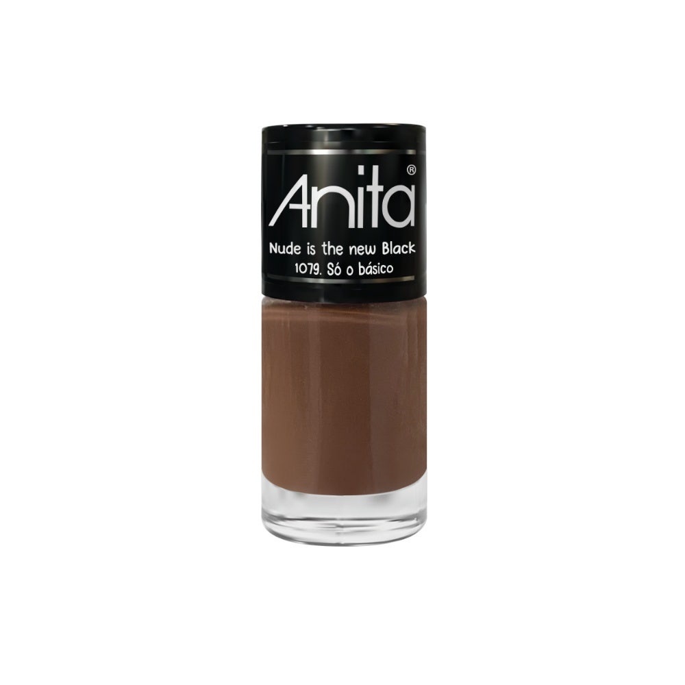 Esmalte Anita Nude Is The New Black Só O Básico em Oferta na Shopee