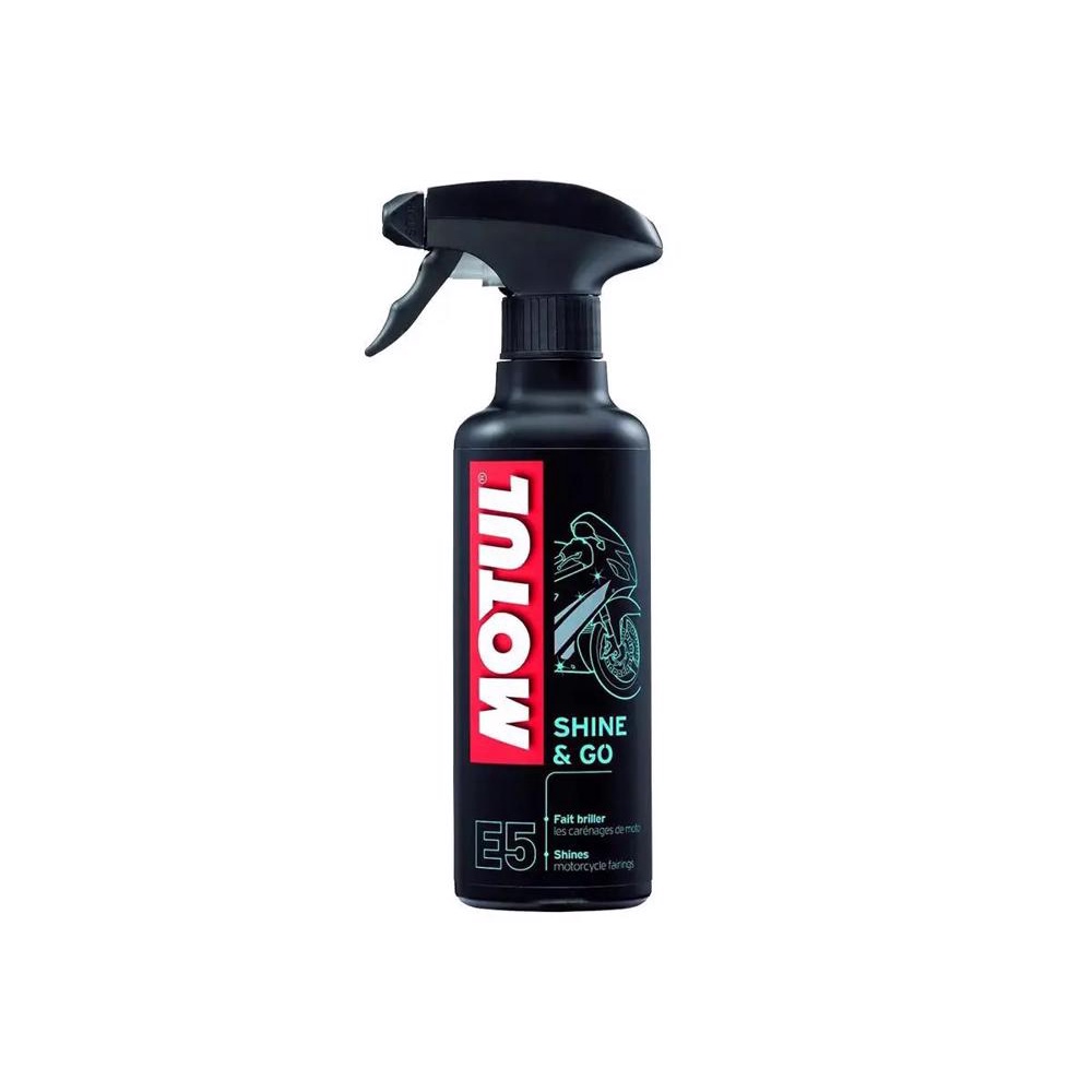 SPRAY MOTUL SHINE E GO CARE E5 (CERA PARA LIMPEZA) 400ML