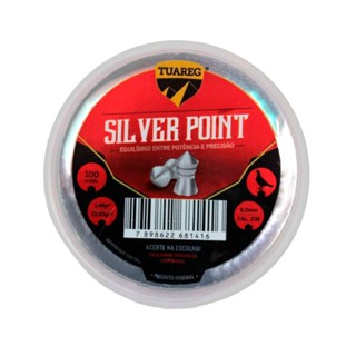 Chumbinho Silver Point 22.83 Grains 6.0mm 100un. - Tuareg
