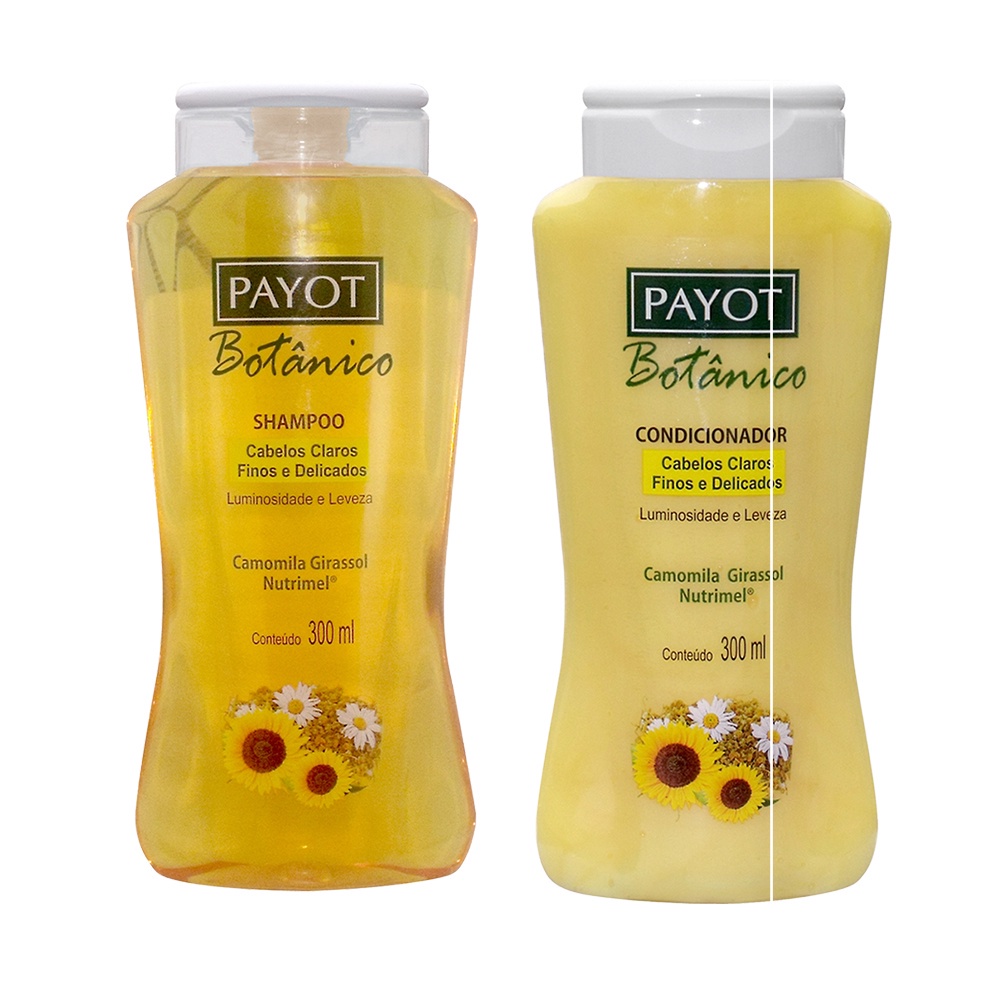 Kit Shampoo e Condicionador Camomila Girassol Payot