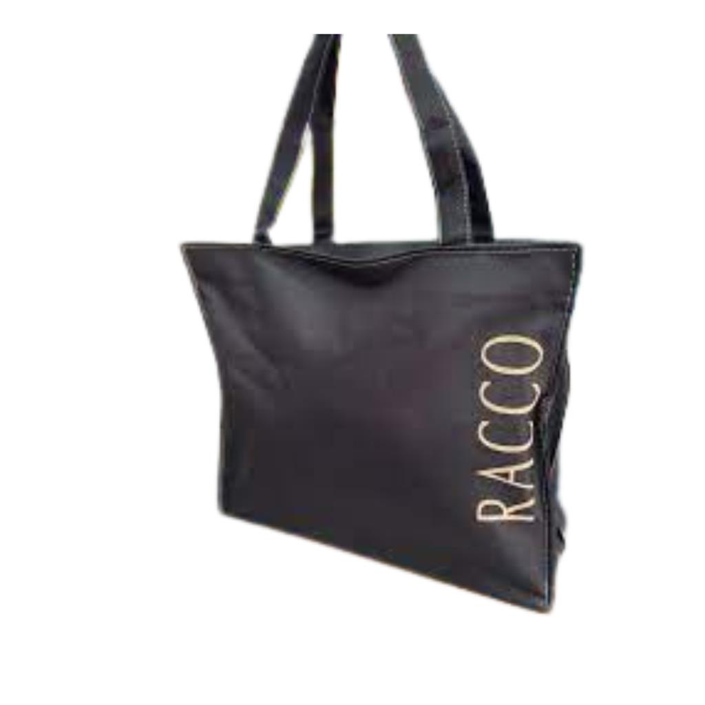 Bolsa De Mao Preta Vendedora Consultora  Racco Cosmeticos