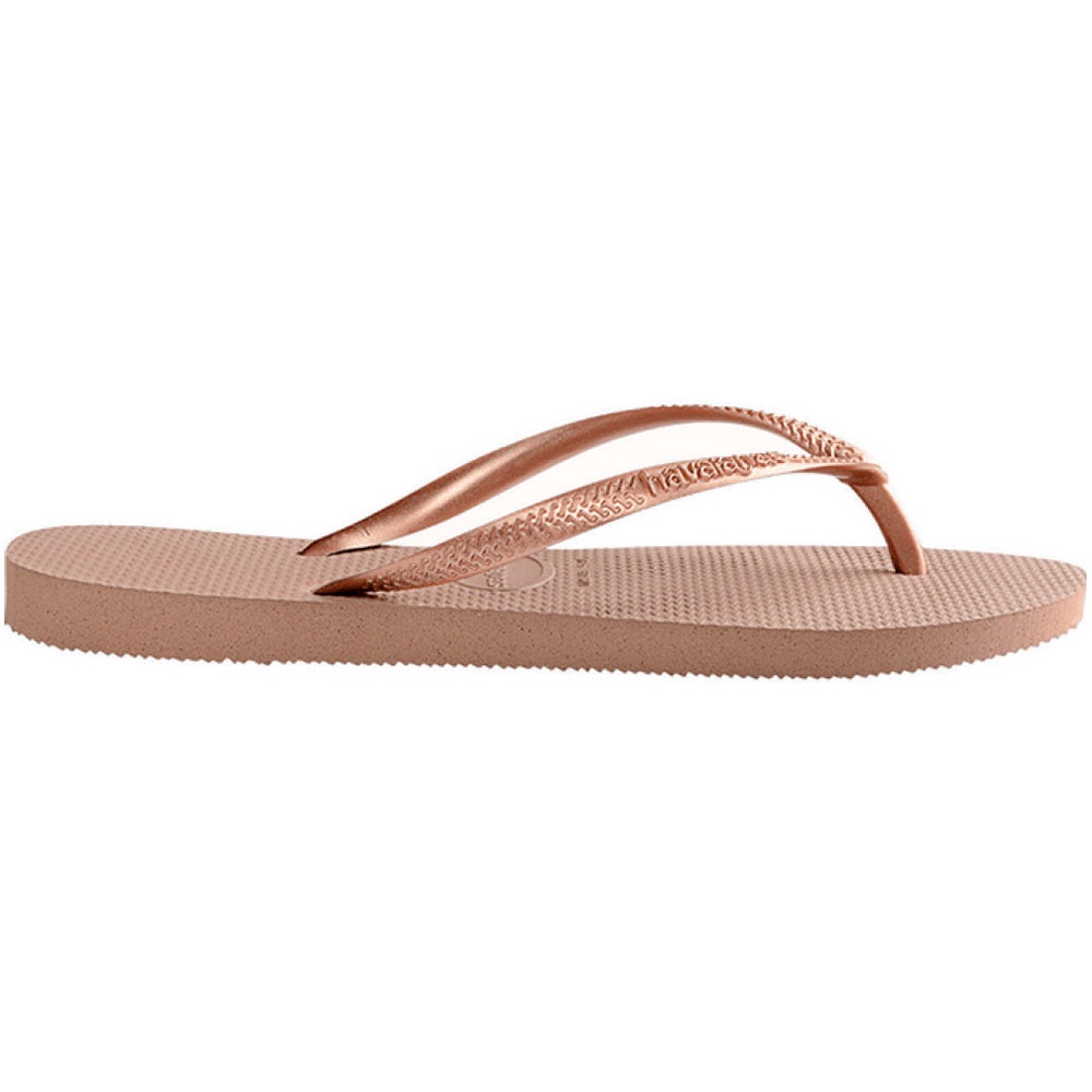 Detalhes do Chinelo Havaianas Slim Rose Gold