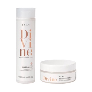 Kit Braé Divine Duo Shampoo 250ml  e Máscara 200ml em Oferta na Shopee