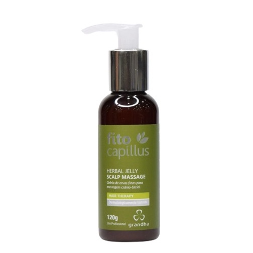 Grandha Gel Grandha para Reparação do Couro Cabeludo Fito Capillus Herbal Jelly Scalp Massage 120g