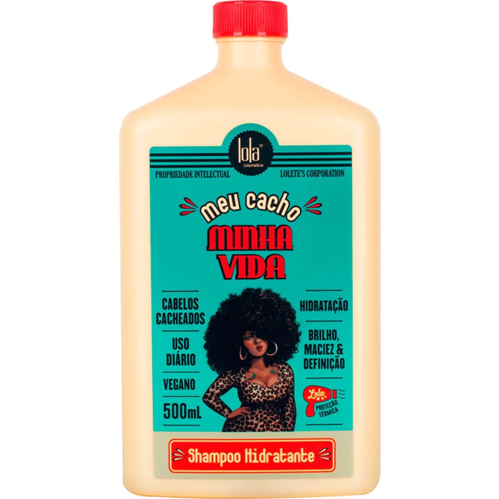 Shampoo Sem Sulfato Meu Cacho Minha Vida Lola Cosmetics 500ml