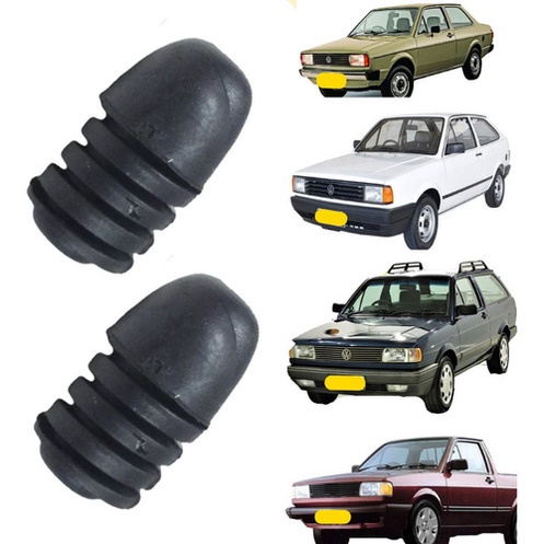 Par Batente Borracha Regulagem Capo Parati Saveiro