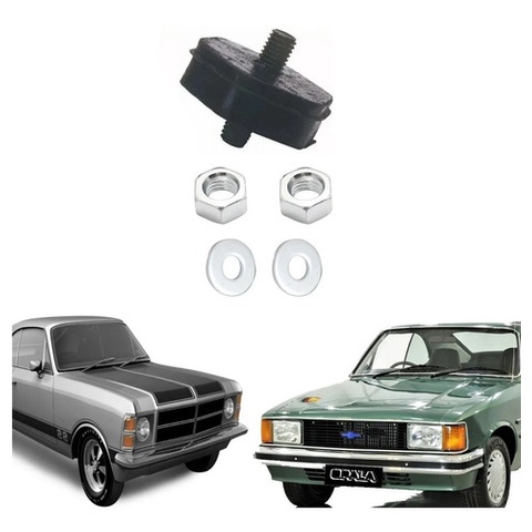 Coxim Inferior Radiador Opala - Caravan - C10 em Oferta na Shopee