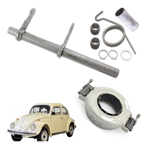 Kit + Garfo + Rolamento Embreagem Fusca Brasilia Apos 1975 em Oferta na Shopee