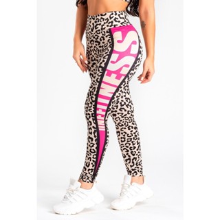 Calça Legging Academia estampa localizada SATIVA- ONEFITNESS
